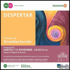 Despertar - Pinturas de Osvaldina Servin - Martes, 7 de Noviembre de 2017